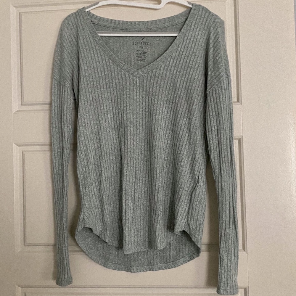 American Eagle Soft and Sexy Ribbed Sweater
